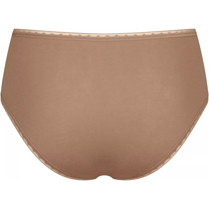 Dámské kalhotky GO High waist C2P - BROWN - hnědé 00CM - SLOGGI