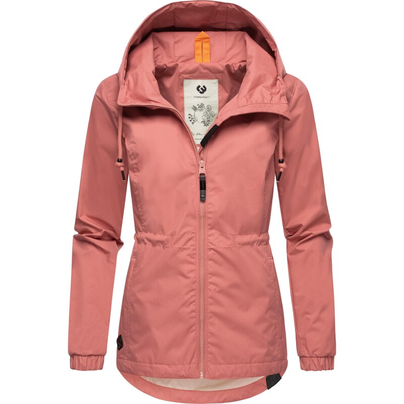Ragwear Outdoorová bunda Danka starorůžová