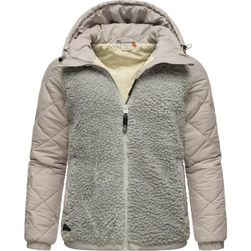 Ragwear Funkční fleecová mikina Leeloo světle béžová