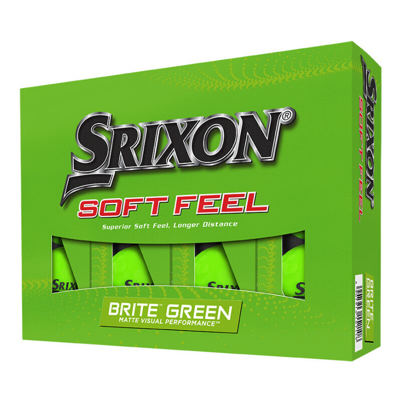 Srixon ball Soft Feel Brite 23 2-plášťový Easter - Green zelený 3ks