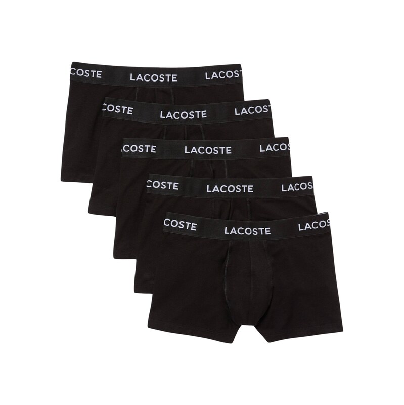 LACOSTE Boxerky černá / bílá