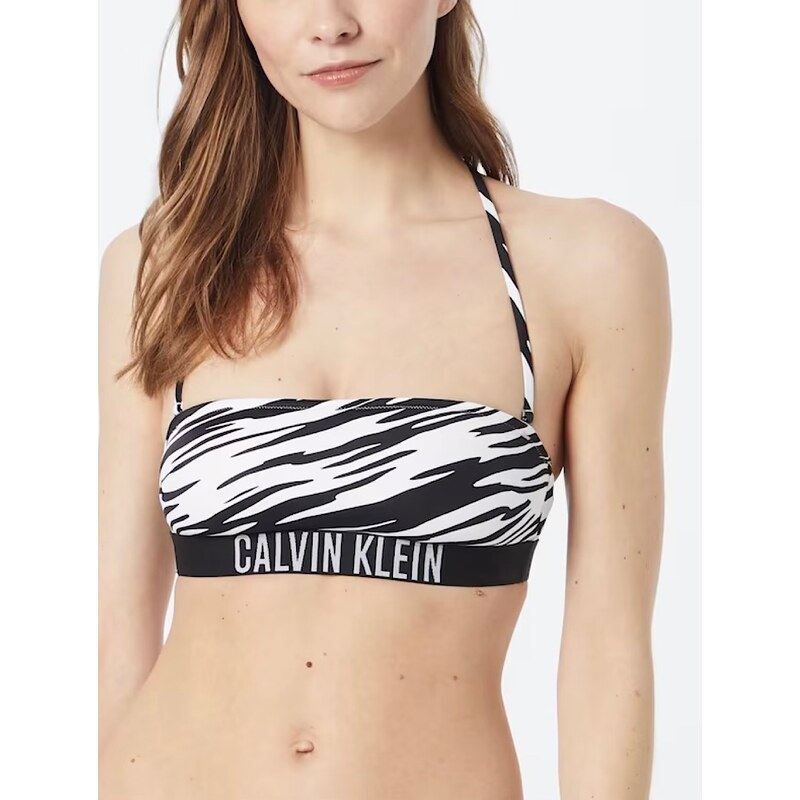 Zebra Vrchní Díl Plavek - Calvin Klein