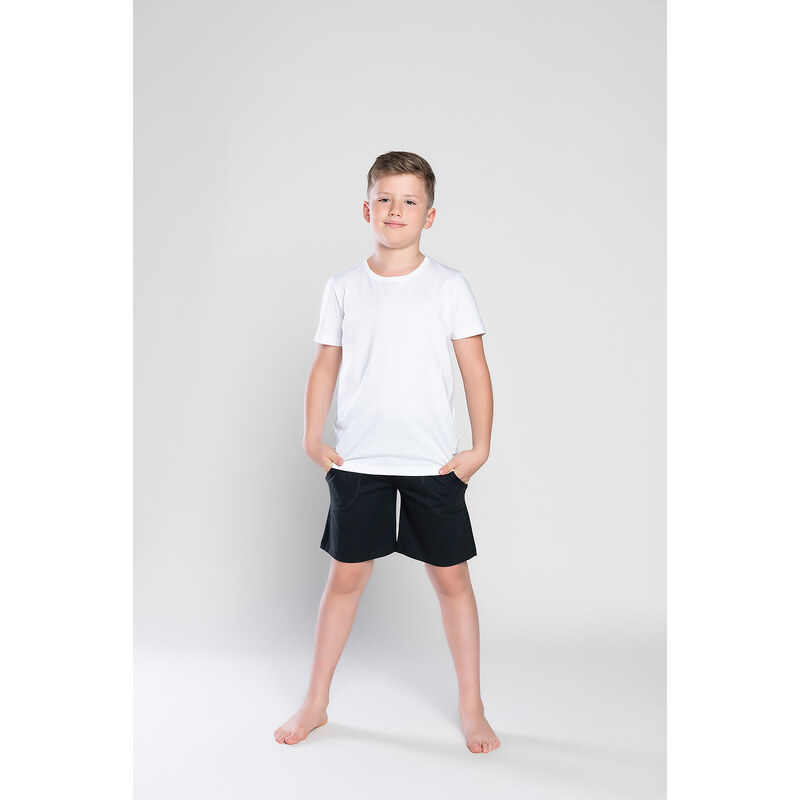 Italian Fashion Chlapecké tričko s krátkým rukávem Tytus - bílé