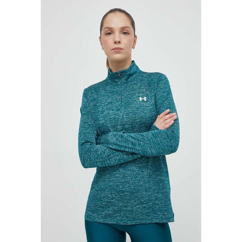 Tréninková mikina Under Armour Tech 1 zelená barva