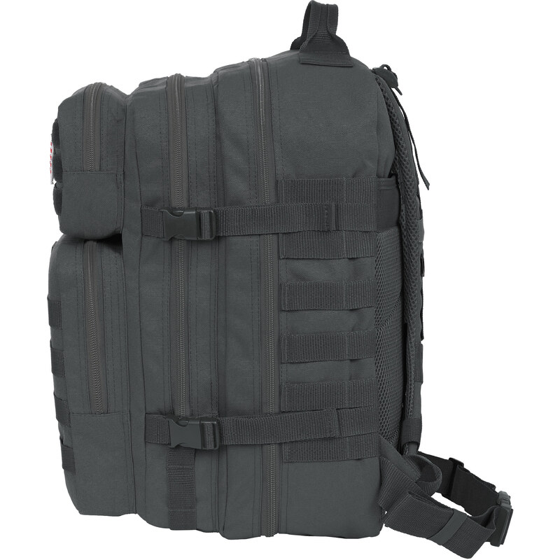 Safta Basic taktický batoh na notebook 15,6" - šedý - 33L