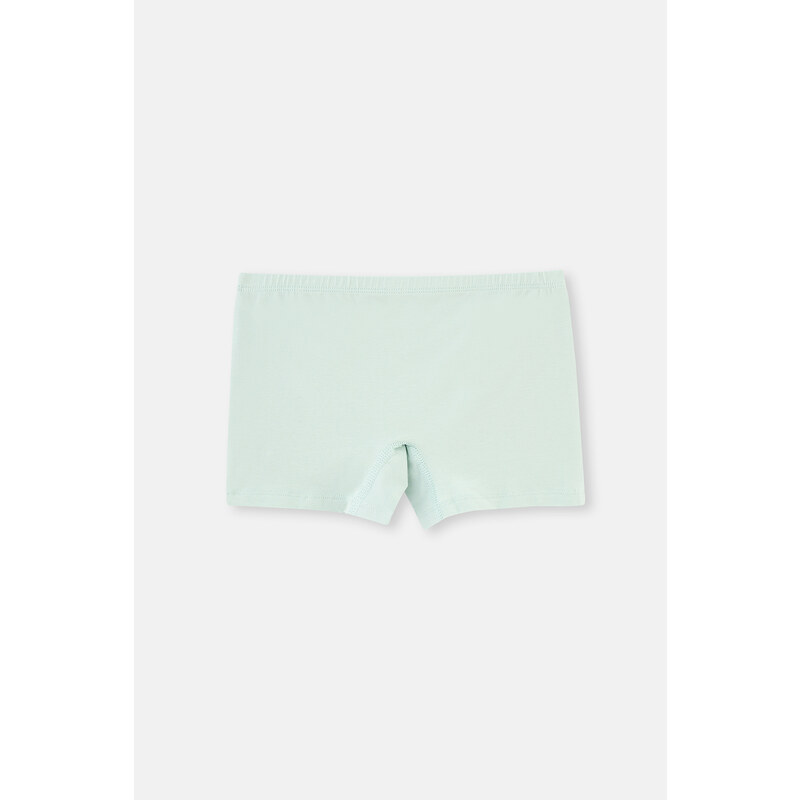 Dagi Green-Ecru 2 Pack Girls' Boxer