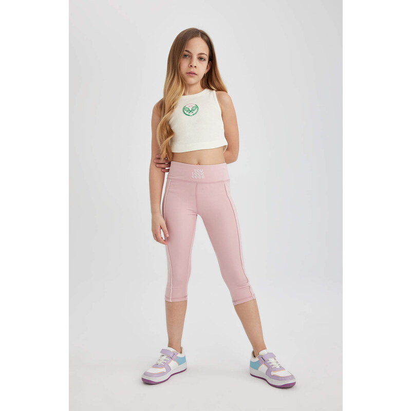 DEFACTO Girl Capri Length Leggings