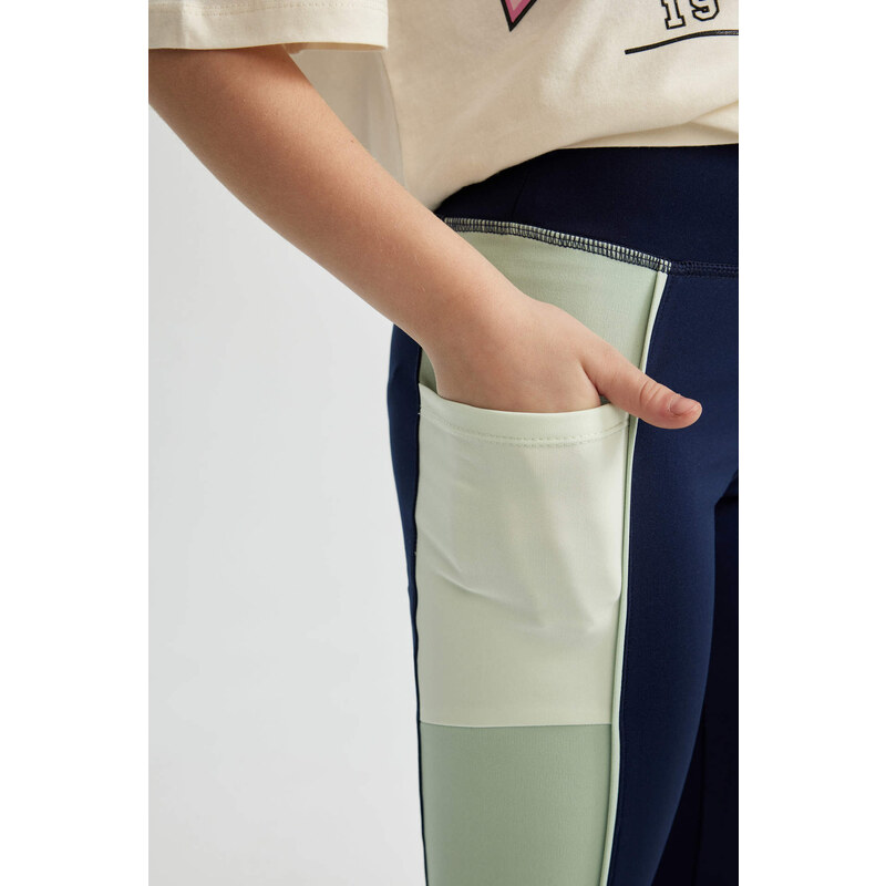 DEFACTO Girl Pocket Detailed Long Leggings