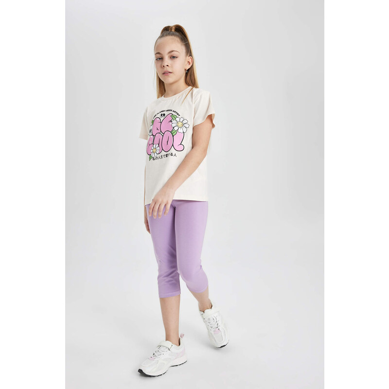 DEFACTO Girl Capri Length Leggings