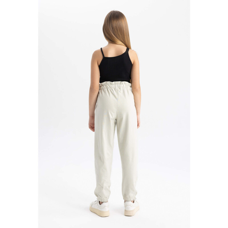 DEFACTO Girl Jogger Combed Cotton Trousers