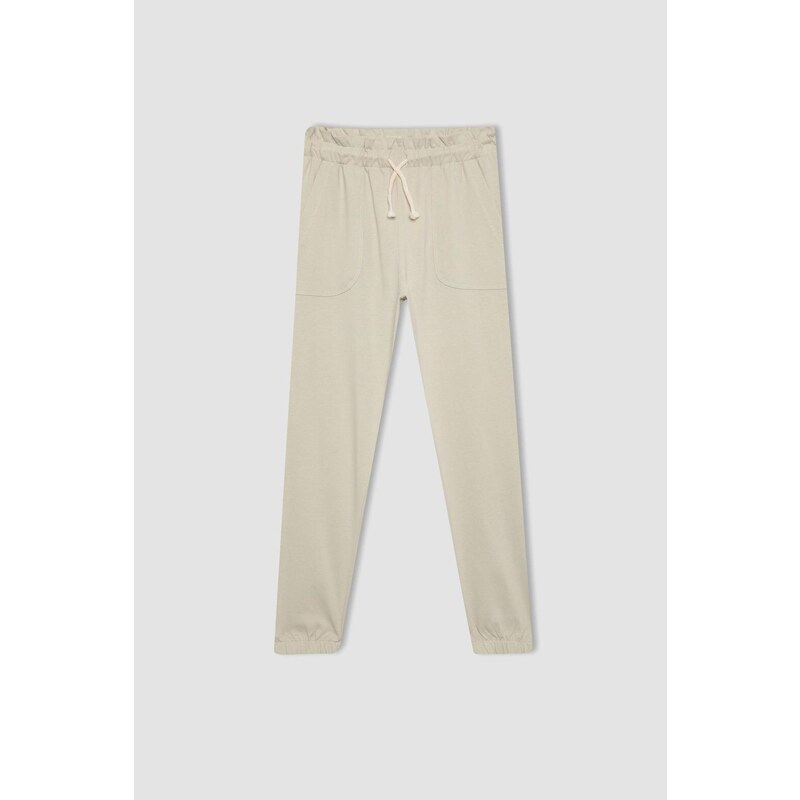 DEFACTO Girl Jogger Combed Cotton Trousers