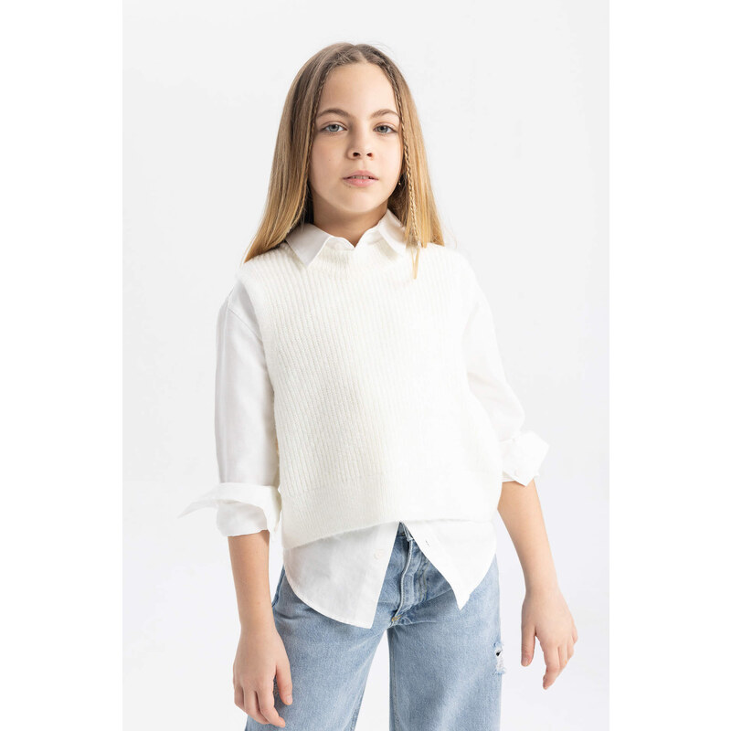 DEFACTO Girl Regular Fit Sweater Vest