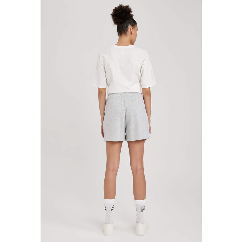 DEFACTO Thin Sweatshirt Fabric Short