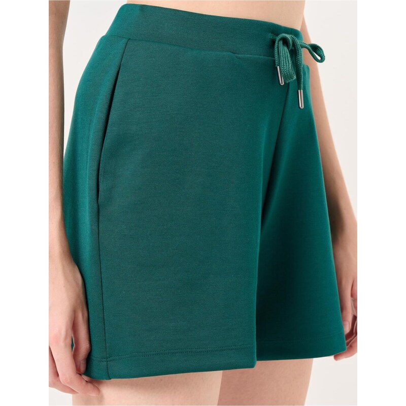 Jimmy Key Emerald Green Strapon Regular Waist Shorts