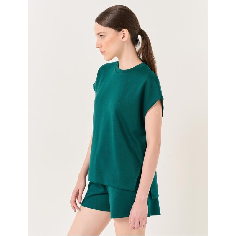 Jimmy Key Emerald Green Strapon Regular Waist Shorts