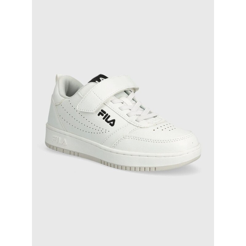 Dětské sneakers boty Fila FILA REGA velcro bílá barva