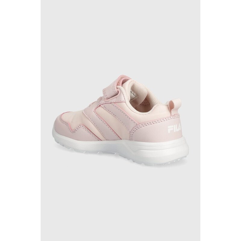 Dětské sneakers boty Fila FILA FOGO velcro růžová barva