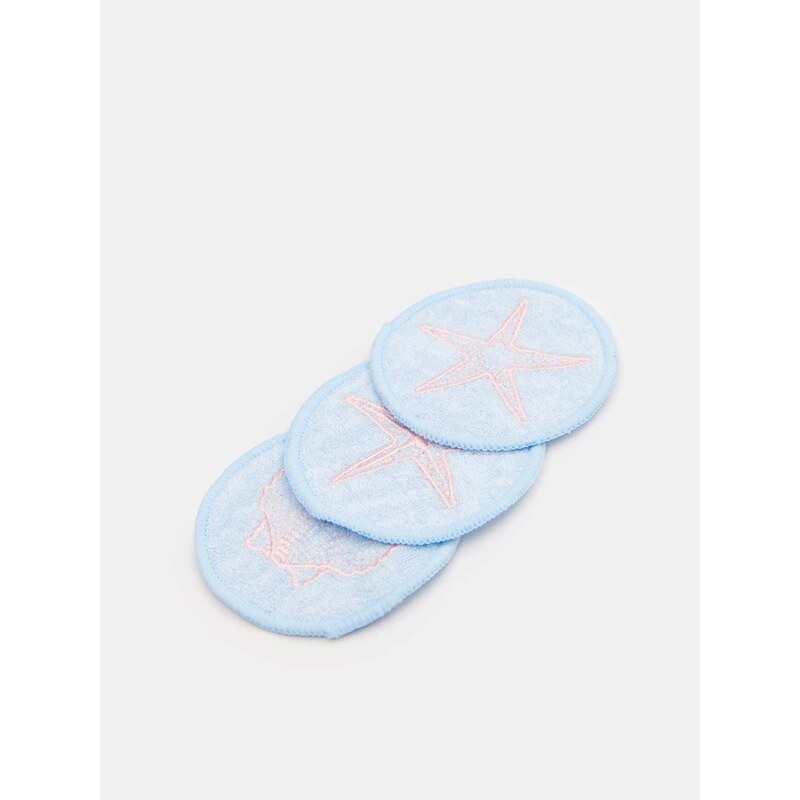 Sinsay - REUSABLE COSMETIC PADS - modrá