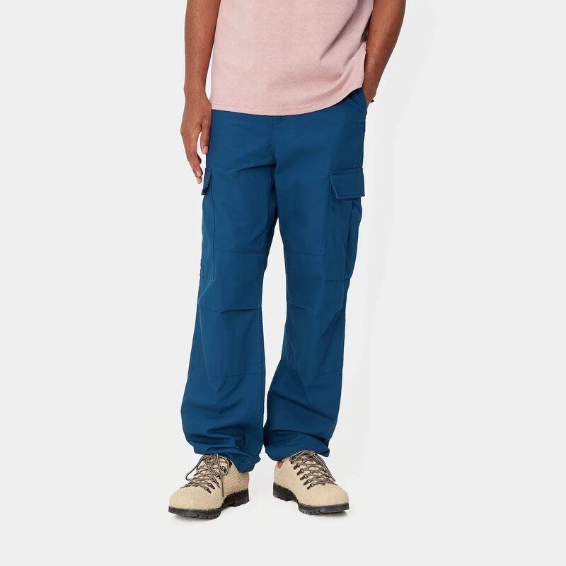 Carhartt WIP Regular Cargo Pant Elder Rinsed Pánské kalhoty
