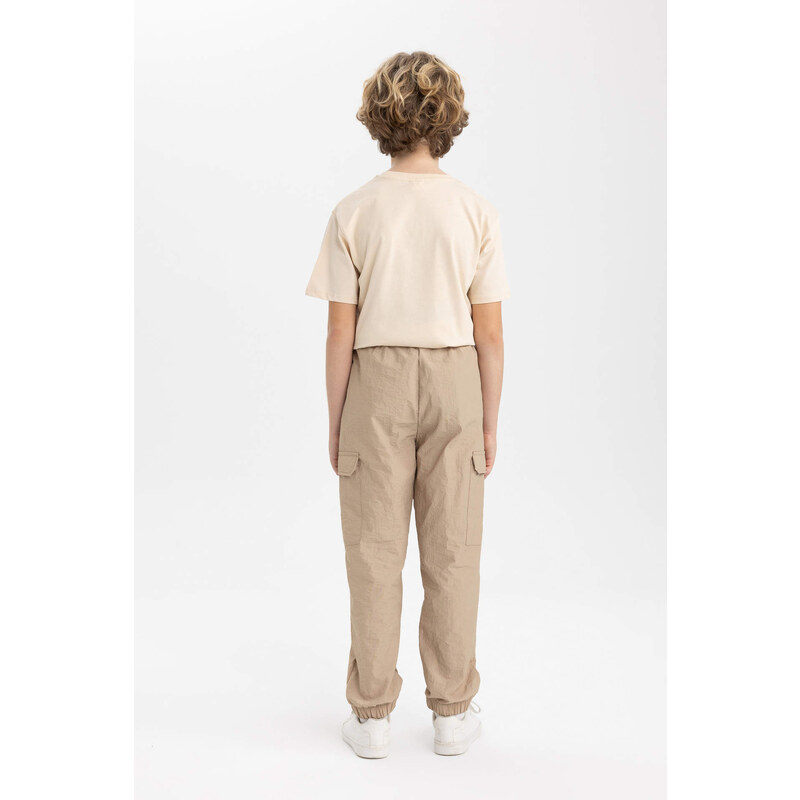 DEFACTO Boy Cargo Pocket Jogger Parachute Pants