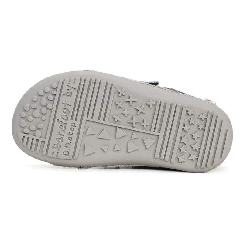 Modré barefoot plátěnky D.D.step barefoot C063-41341A