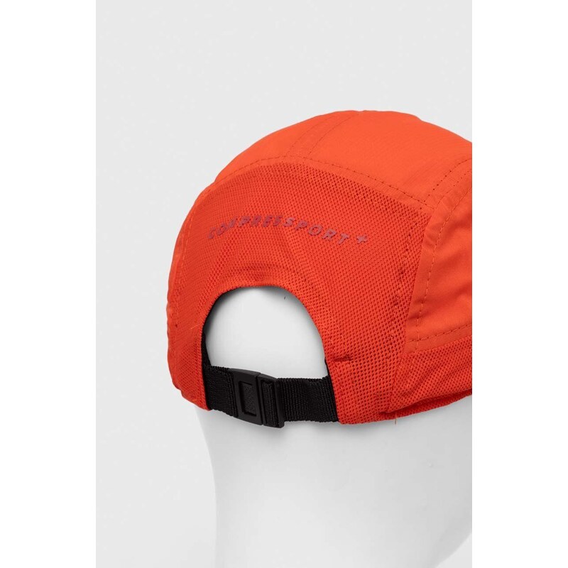 Kšiltovka Compressport 5 Panel Light Cap červená barva, vzorovaná, CU00097B