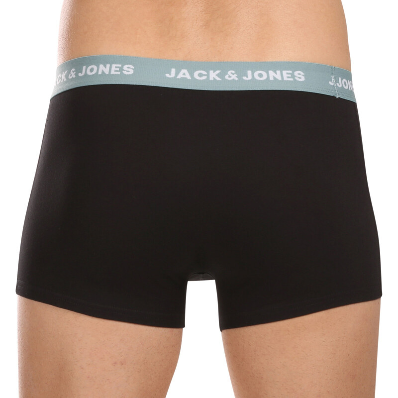 7PACK pánské boxerky Jack and Jones černé (12230353)