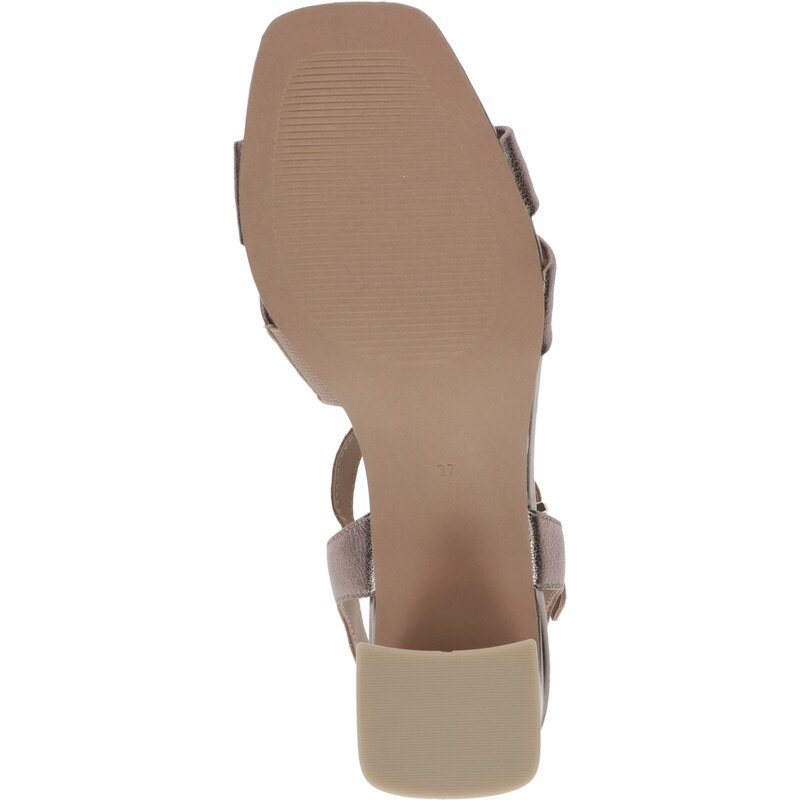 CAPRICE Dámské kožené sandálky na podpatku 9-28316-42-341-255