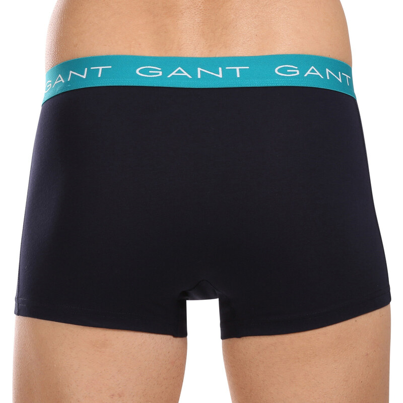 3PACK pánské boxerky Gant modré (902413003-779)