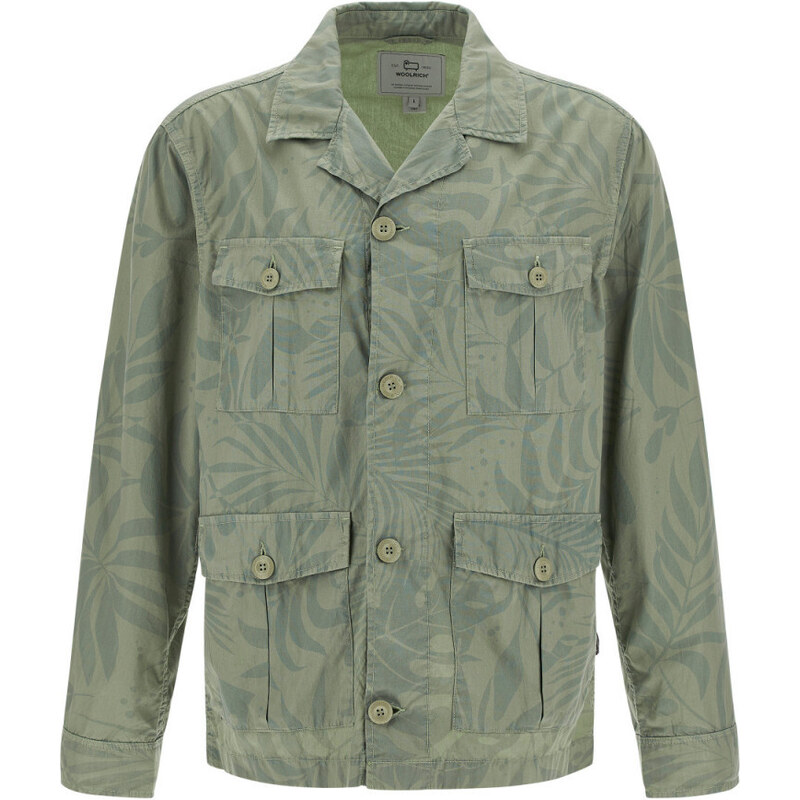 BUNDA WOOLRICH TROPICAL PRINT OVERSHIRT