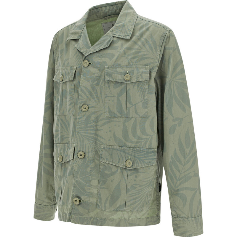 BUNDA WOOLRICH TROPICAL PRINT OVERSHIRT