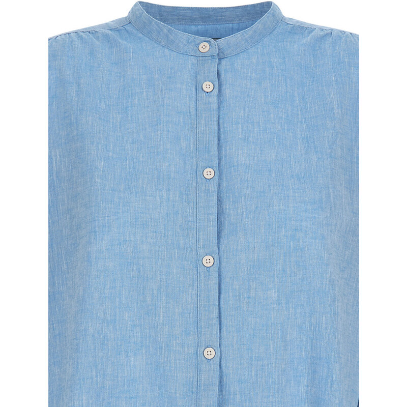 KOŠILE WOOLRICH COTTON LINEN SHIRT