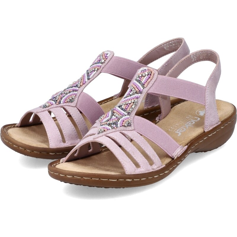 Dámské sandály RIEKER 60801-30 růžová