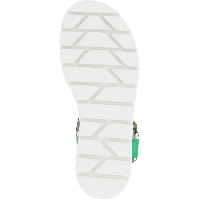 Dámské sandály RIEKER REVOLUTION W1651-52 zelená