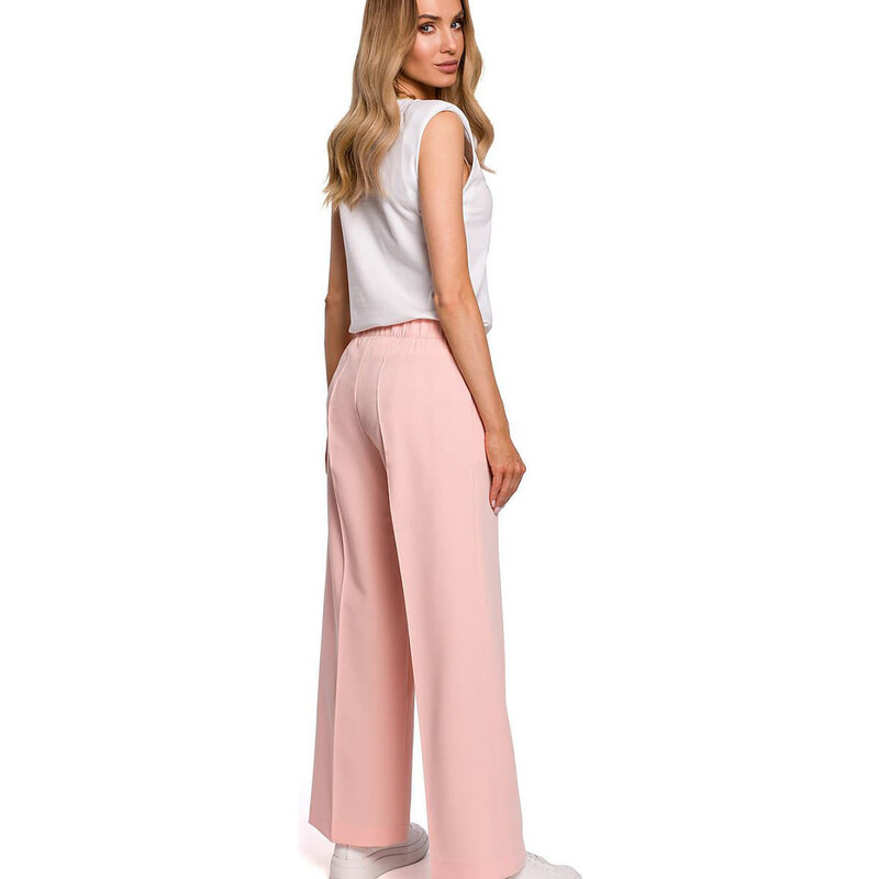 Dámské kalhoty Moe model 152651 Pink