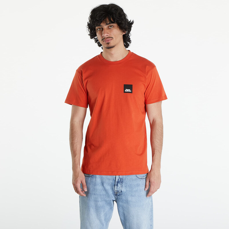 Pánské tričko Horsefeathers Minimalist II T-Shirt Orange Rust