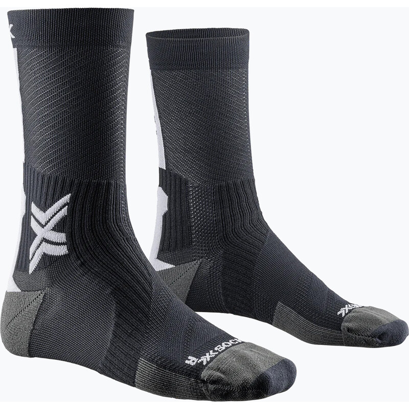 Cyklistické ponožky X-Socks Bike Perform Crew opal black/arctic