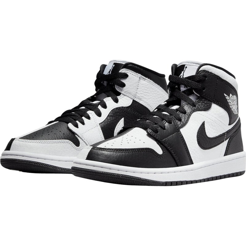 Jordan 1 Mid Split Black White (Women's)