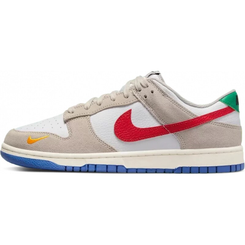 Nike Dunk Low Light Iron Ore Red Blue