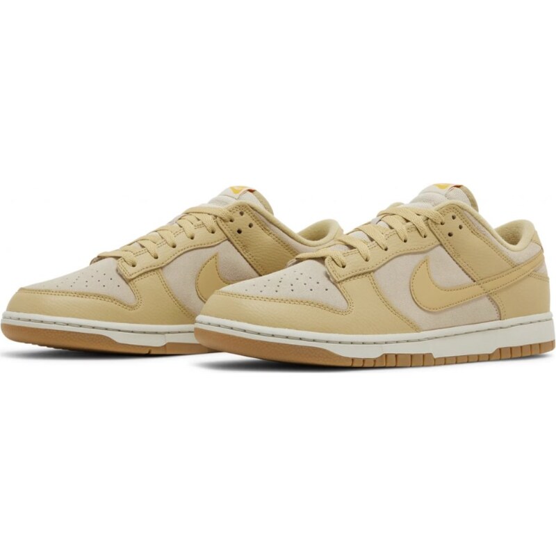 Nike Dunk Low Khaki Suede Gum