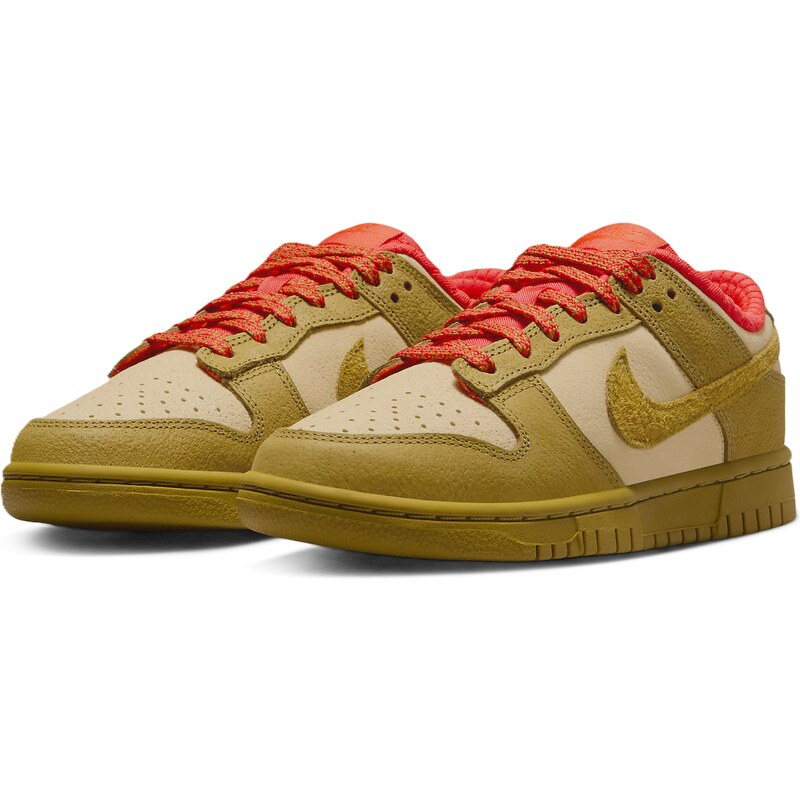 Nike Dunk Low Bronzine Sesame Picante Red (Women's)