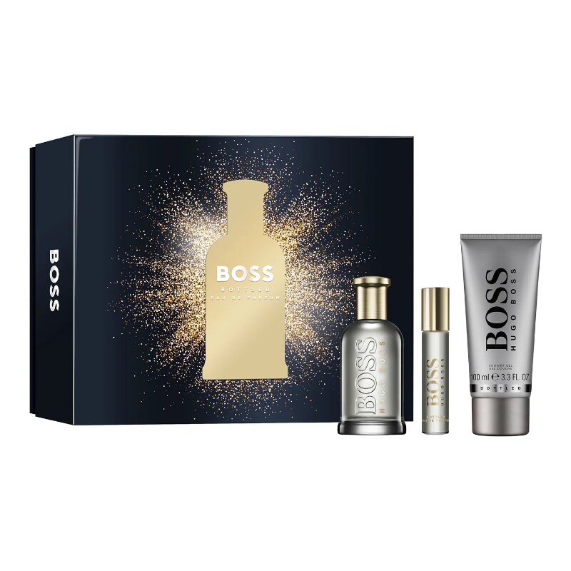 Hugo Boss Boss Bottled - EDP 100 ml + sprchový gel 100 ml + EDP 10 ml