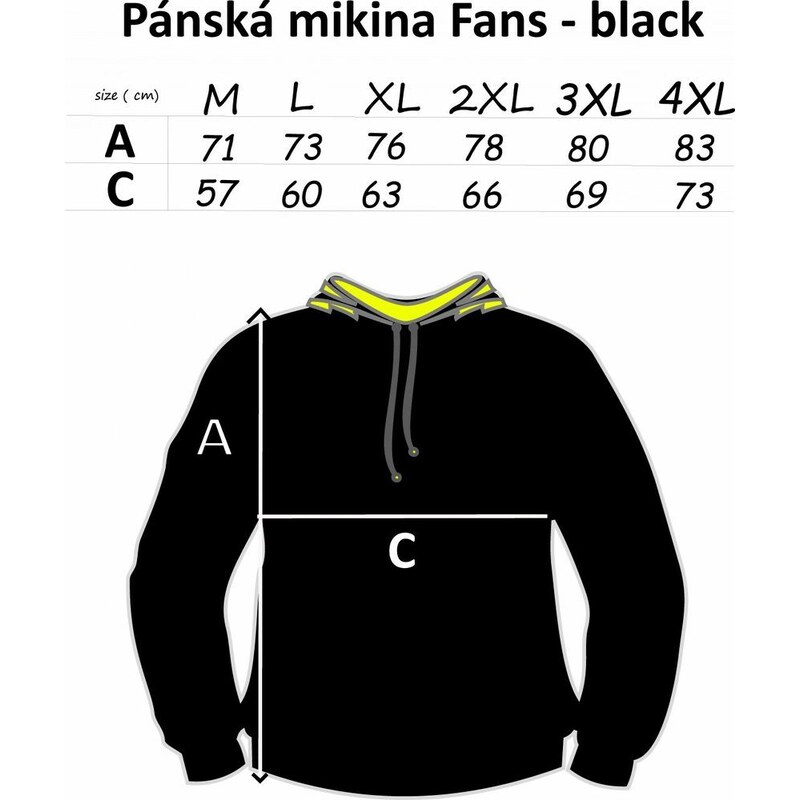 Mikbaits Mikina Fans team černá -
