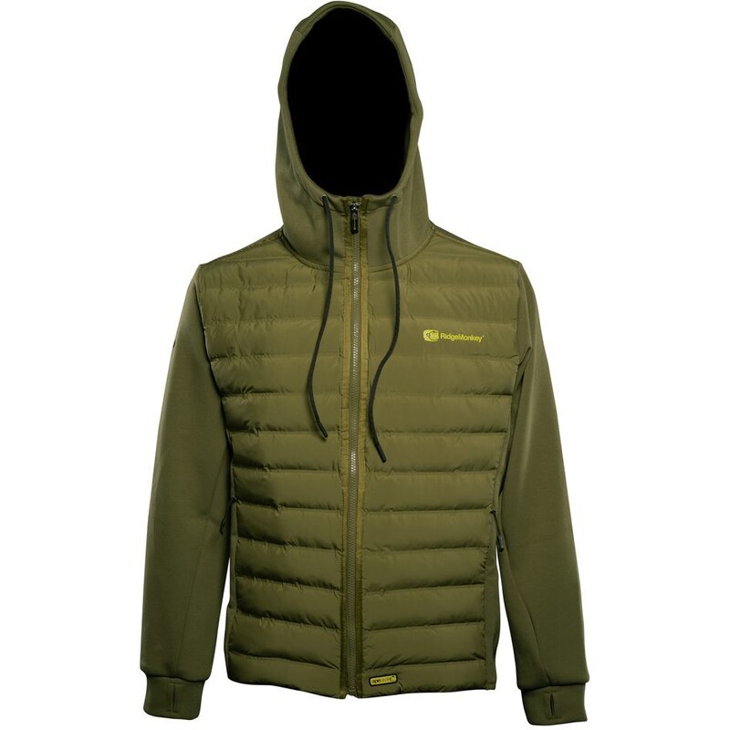 RidgeMonkey Bunda APEare Dropback Heavyweight Zip Jacket Green -