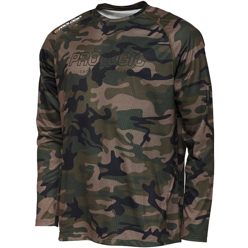 Prologic Triko Camo Long Sleeve T-Shirt Camo - L