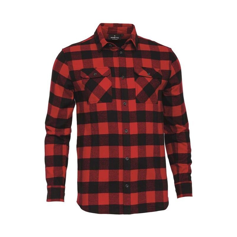 Kinetic Košile Aron Shirt Red - L