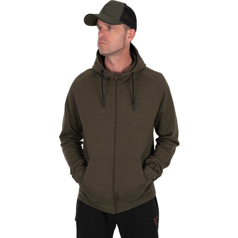 Fox Mikina Coection W Hoody Green & Back -