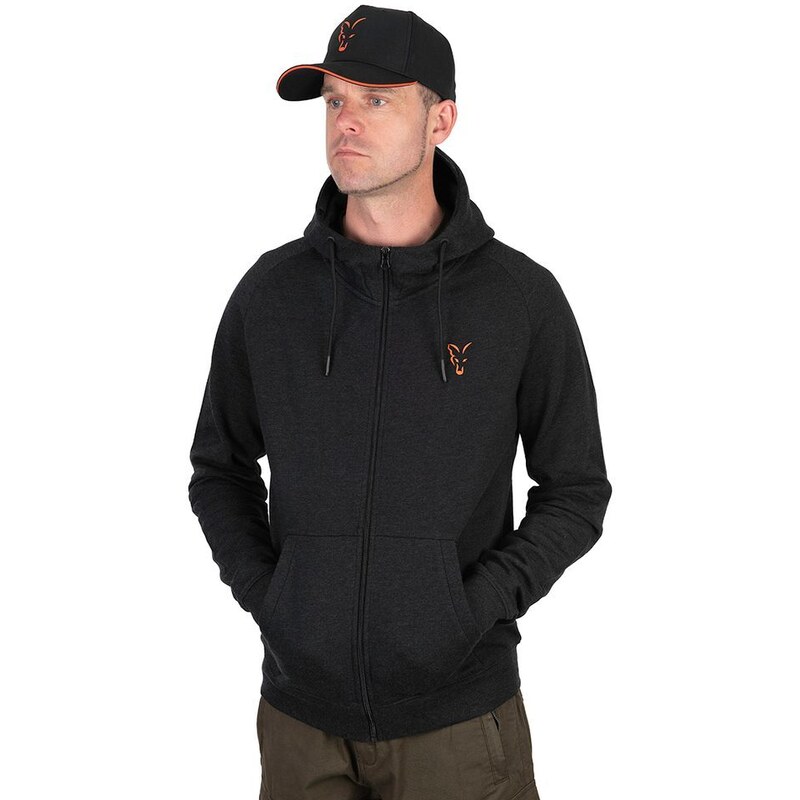 Fox Mikina Collection LW Hoody Black & Orange - L