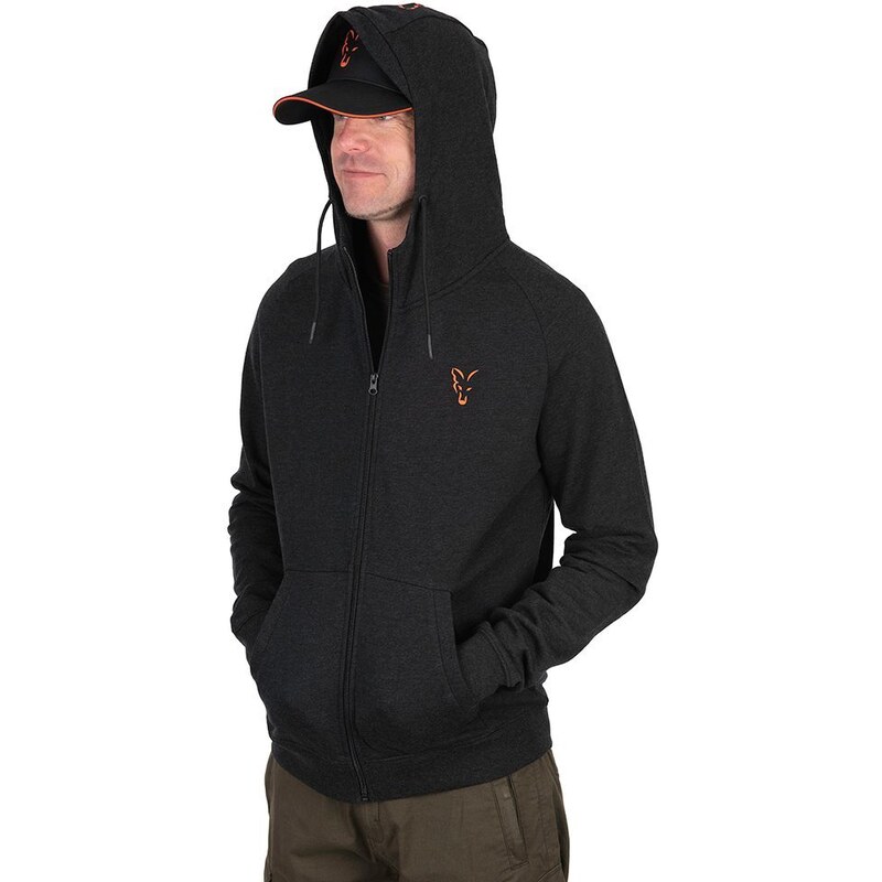 Fox Mikina Collection LW Hoody Black & Orange - L