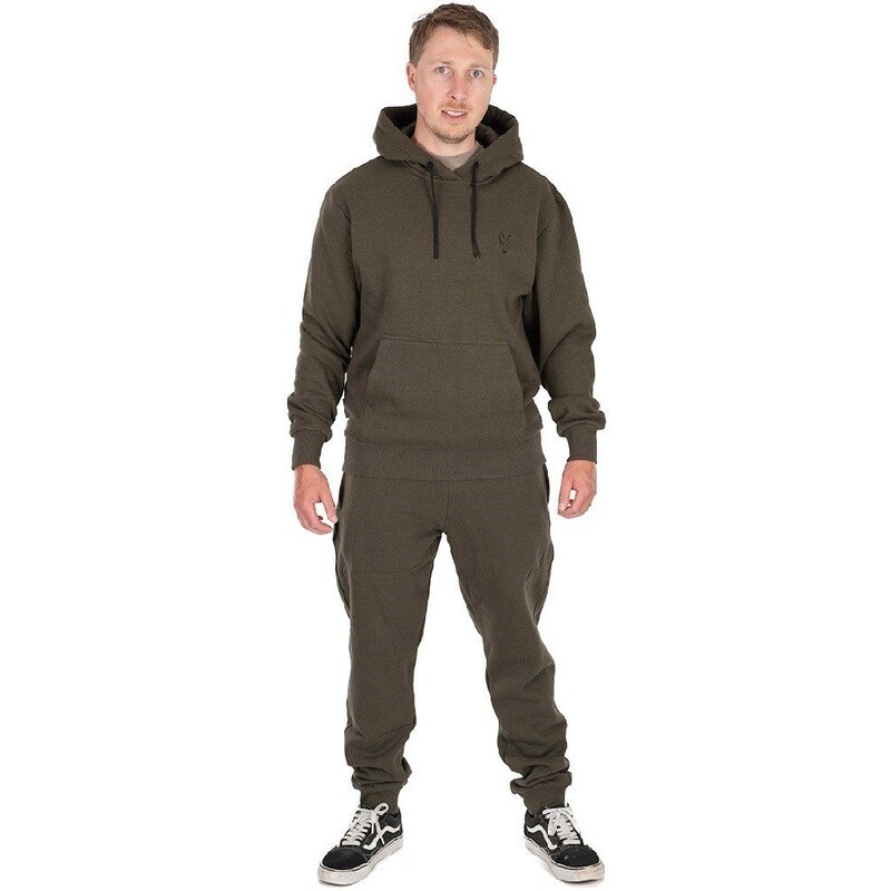 Fox Mikina Coection Hoody Green Back -